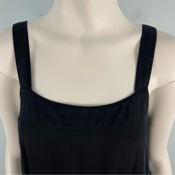 The Drop Women's Britt Tiered Maxi Tent Dress Black Size Small - Picture 3 of 15